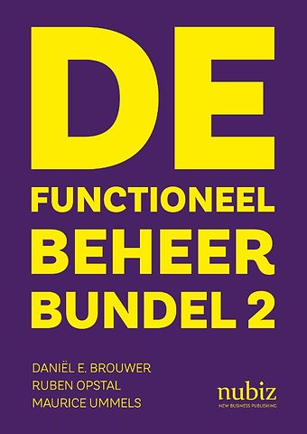 Cover van De functioneel beheer bundel 2